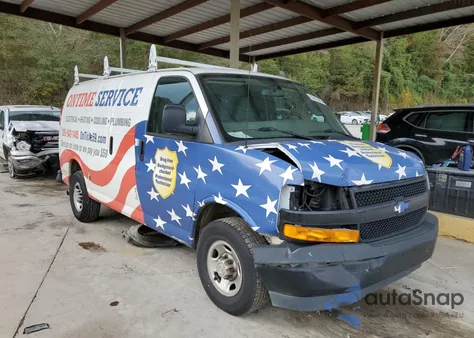 2021 Chevrolet Express G2500 from USA, damaged, VIN 1GCWGAFP9M1146543